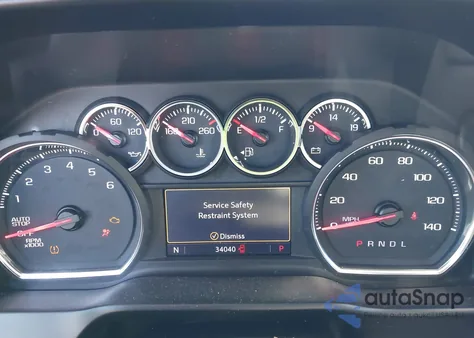 2019 Chevrolet Silverado 1500 Lt из США, поврежденный, VIN 3GCPWCED3KG246503